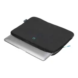DICOTA Skin FLOW - Housse d'ordinateur portable - 13" - 14.1" - bleu, anthracite (D31745)_4